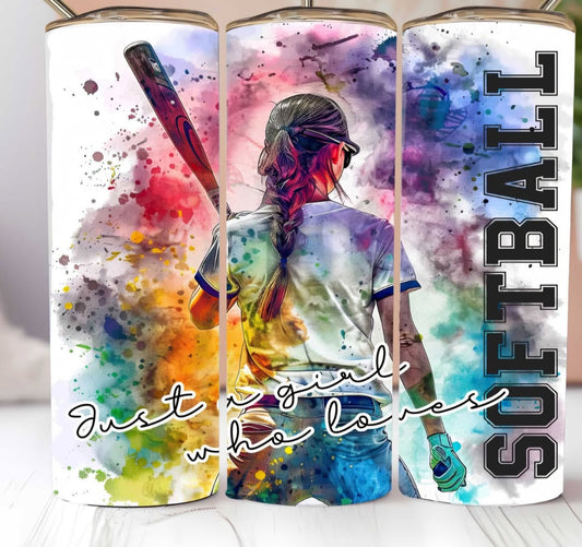 Softball Tumbler