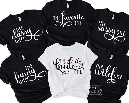 Bridal party tees